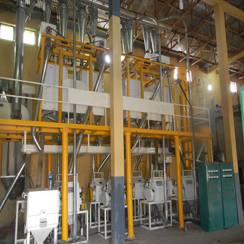 Flour Milling Machinery of Steel Construction