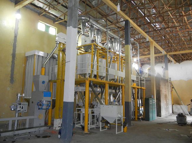 40t wheat mill plant