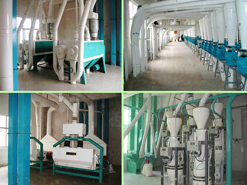 wheat flour milling machine design