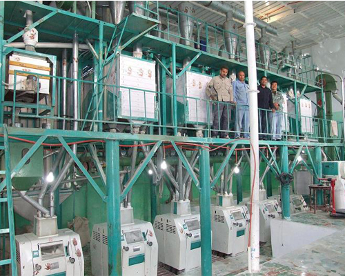 flour mill machine operation