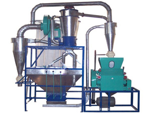 small scale flour milling machine