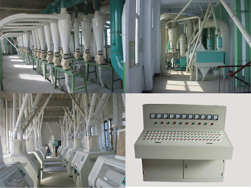 complete set of wheat flour machine equipment