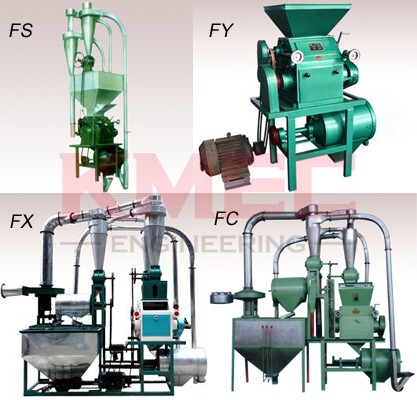 small scale flour milling machines